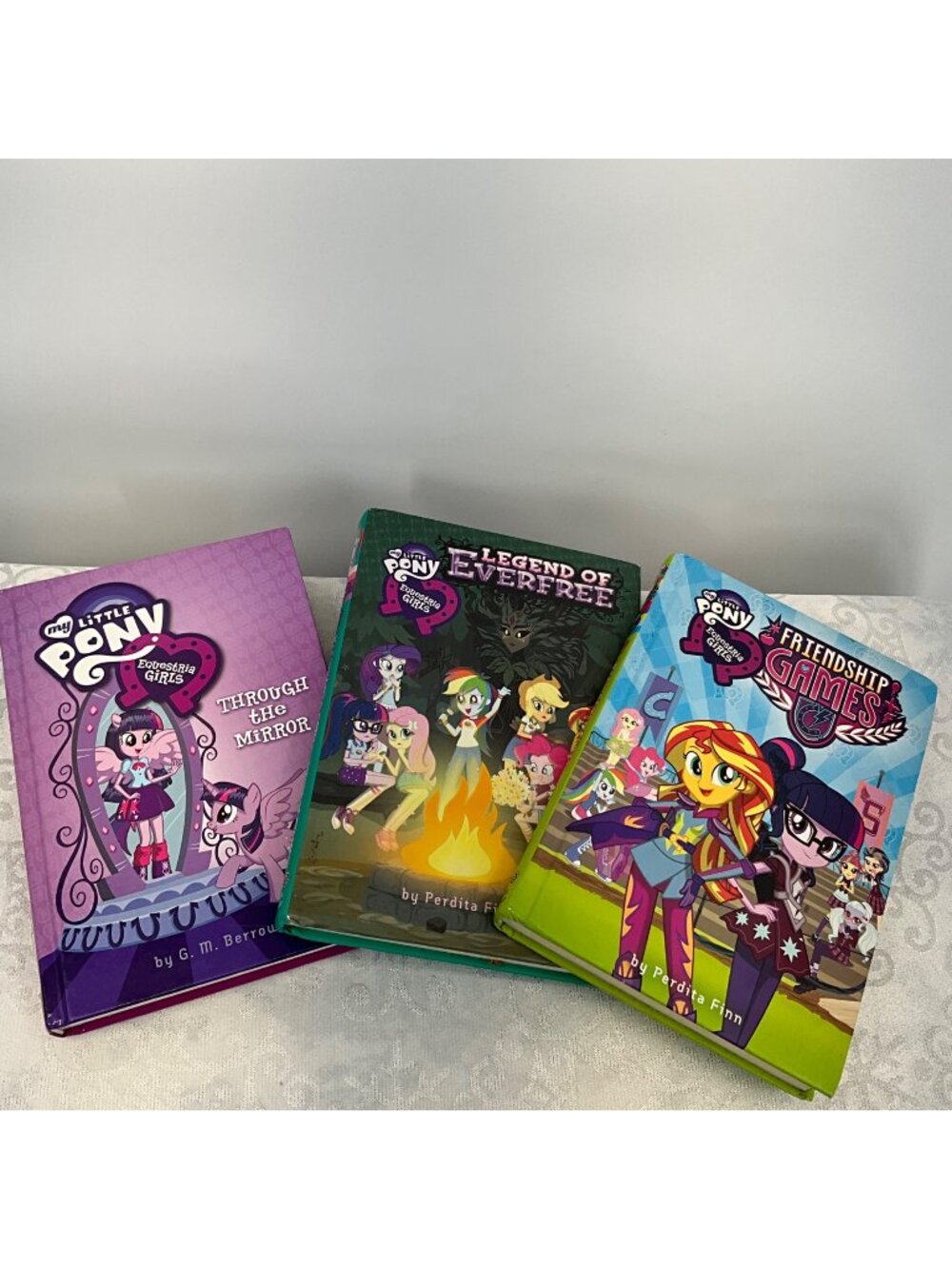 My Little Pony Equestria Girls Hardcover Books Set Of 3